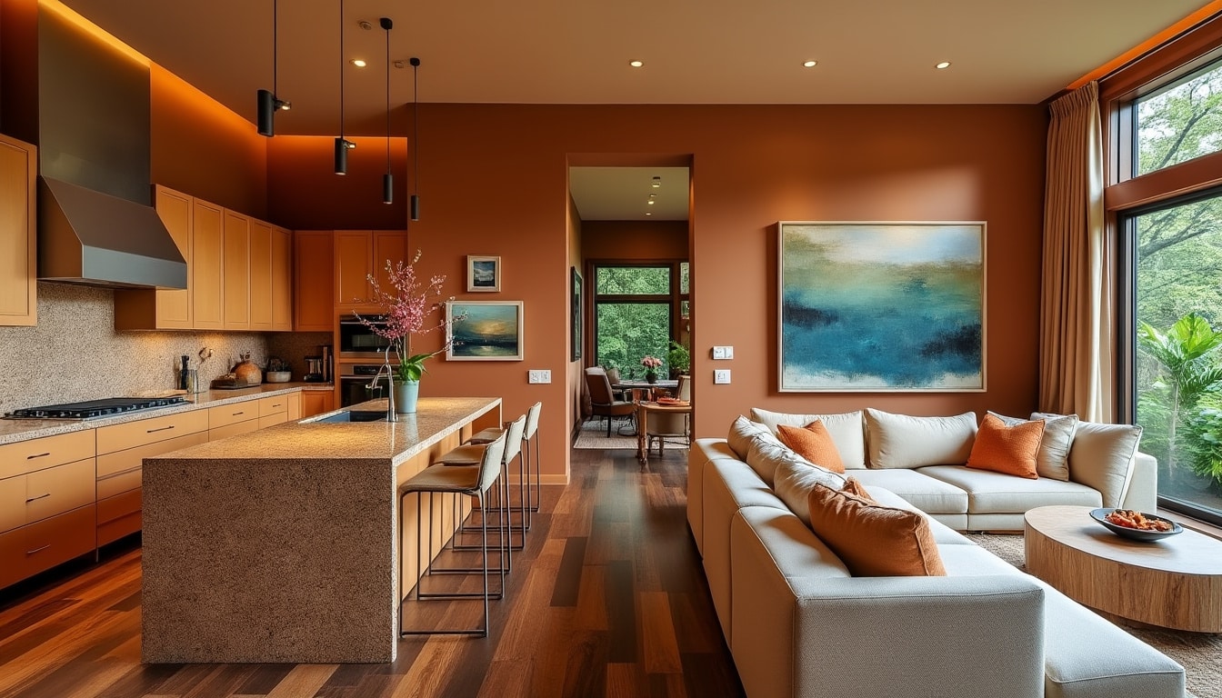 découvrez des conseils pratiques pour harmoniser la décoration entre votre cuisine ouverte et votre salon. apprenez à choisir des couleurs, des matériaux et des accessoires qui créent une ambiance cohérente et esthétique, tout en optimisant l'espace de votre intérieur.