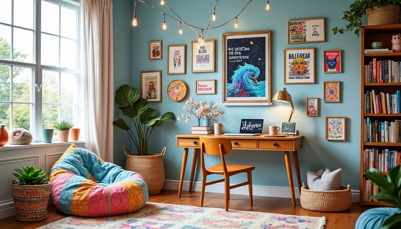 découvrez comment aménager la chambre de votre adolescent pour qu'elle reflète ses passions et ses rêves. transformez cet espace en un lieu unique et inspirant qui correspond à son identité.