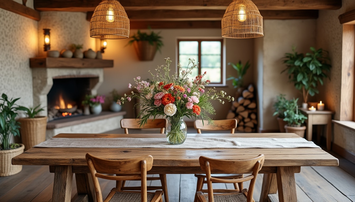découvrez nos conseils pour créer une décoration de salle à manger rustique qui apportera une atmosphère chaleureuse et accueillante à votre intérieur. inspirez-vous de matériaux naturels, de couleurs douces et d'éléments vintage pour transformer votre espace en un lieu convivial.