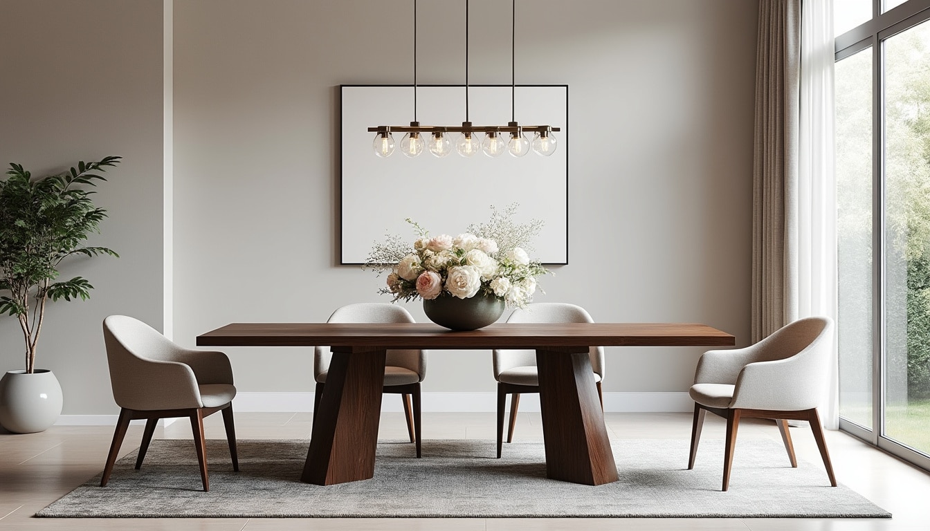 découvrez nos conseils pratiques et tendances pour aménager une salle à manger moderne qui allie élégance et fonctionnalité. inspirez-vous de nos idées pour créer un espace convivial où design contemporain et confort se rencontrent.