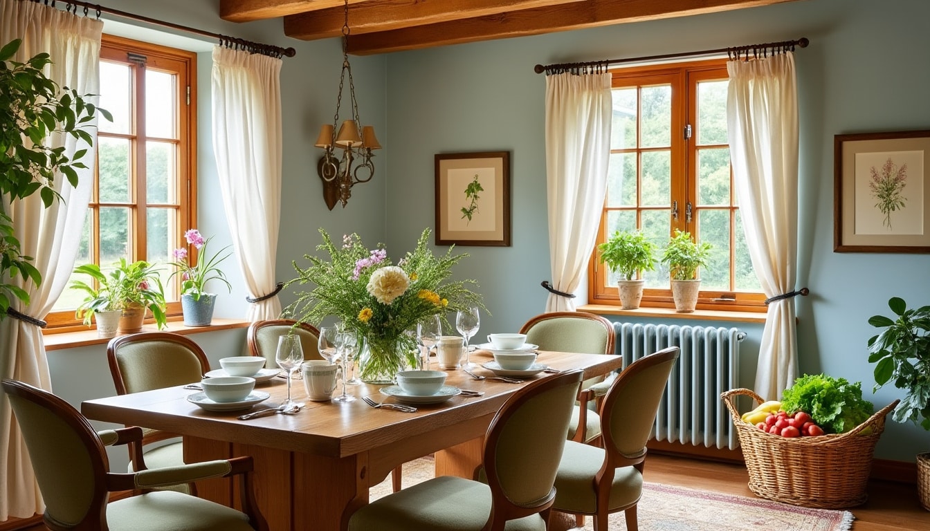 découvrez nos conseils pratiques pour transformer votre salle à manger en un espace champêtre chaleureux et accueillant. apprenez à choisir les bons matériaux, couleurs et éléments de décoration pour créer une ambiance rustique qui évoque la nature et la convivialité.