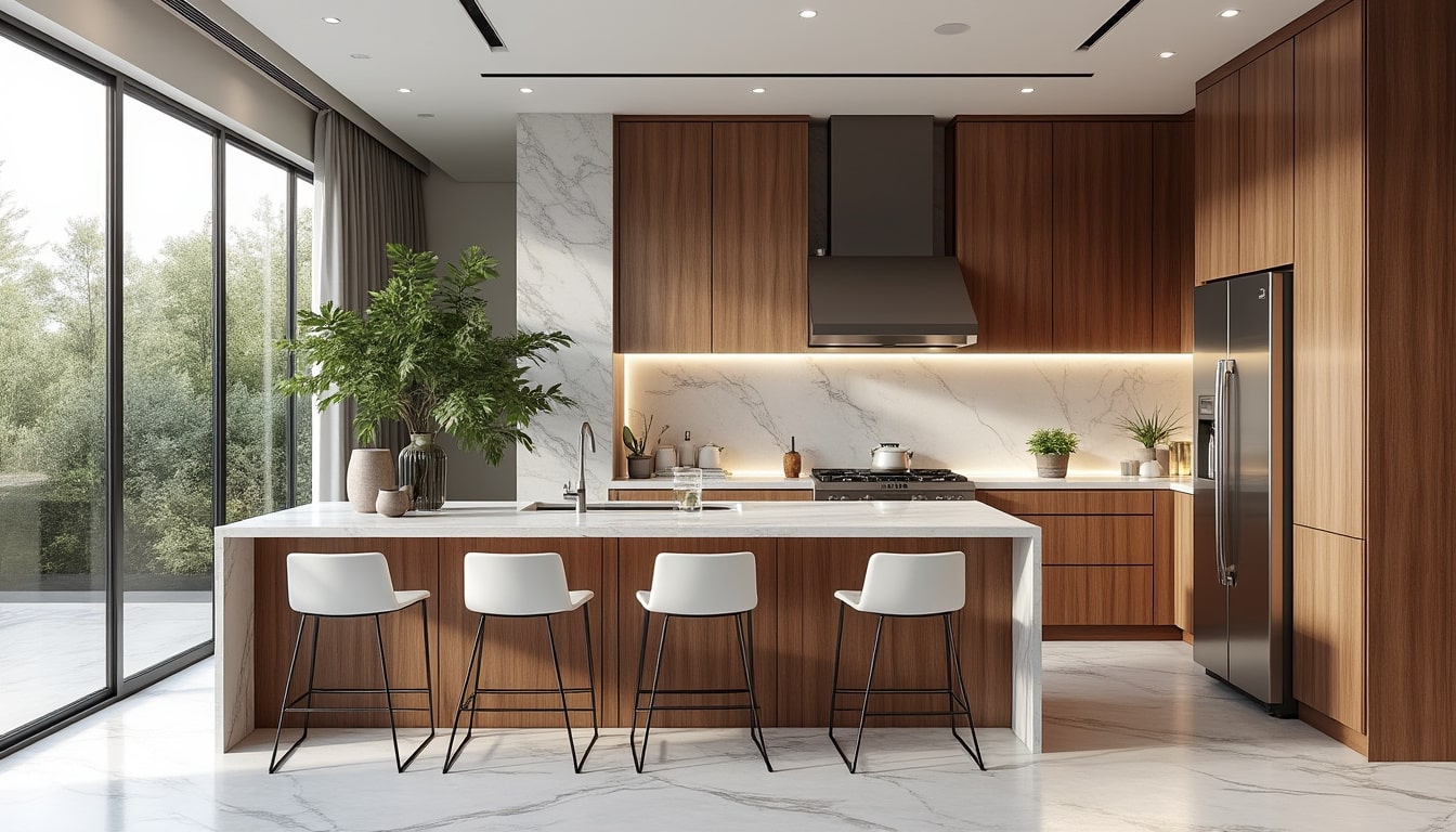 découvrez des idées déco inspirantes pour transformer votre cuisine ouverte en un espace à la fois esthétique et fonctionnel. apprenez à marier harmonieusement design et praticité pour un intérieur qui vous ressemble.