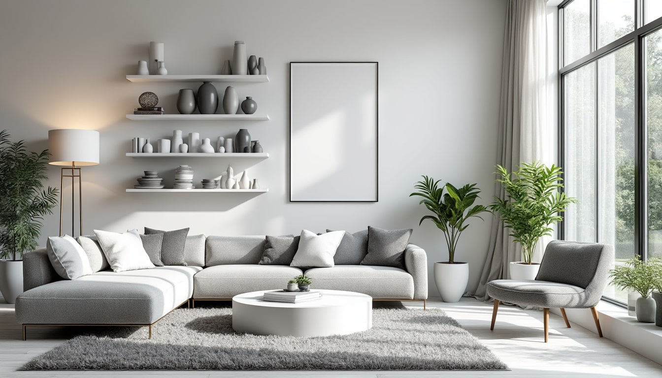 découvrez les secrets d'une décoration de salon réussie avec des nuances de blanc et de gris. apprenez à harmoniser les couleurs, choisir les bons meubles et accessoires pour créer un espace élégant et apaisant qui reflète votre style personnel.