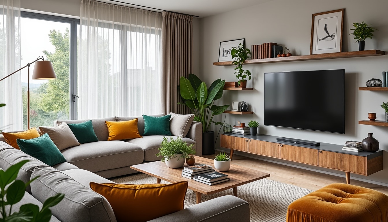 découvrez des conseils pratiques et des astuces de décoration pour aménager votre salon autour de la télévision. transformez cet espace de vie en un lieu convivial et esthétique, tout en optimisant le confort et la fonctionnalité de votre intérieur.