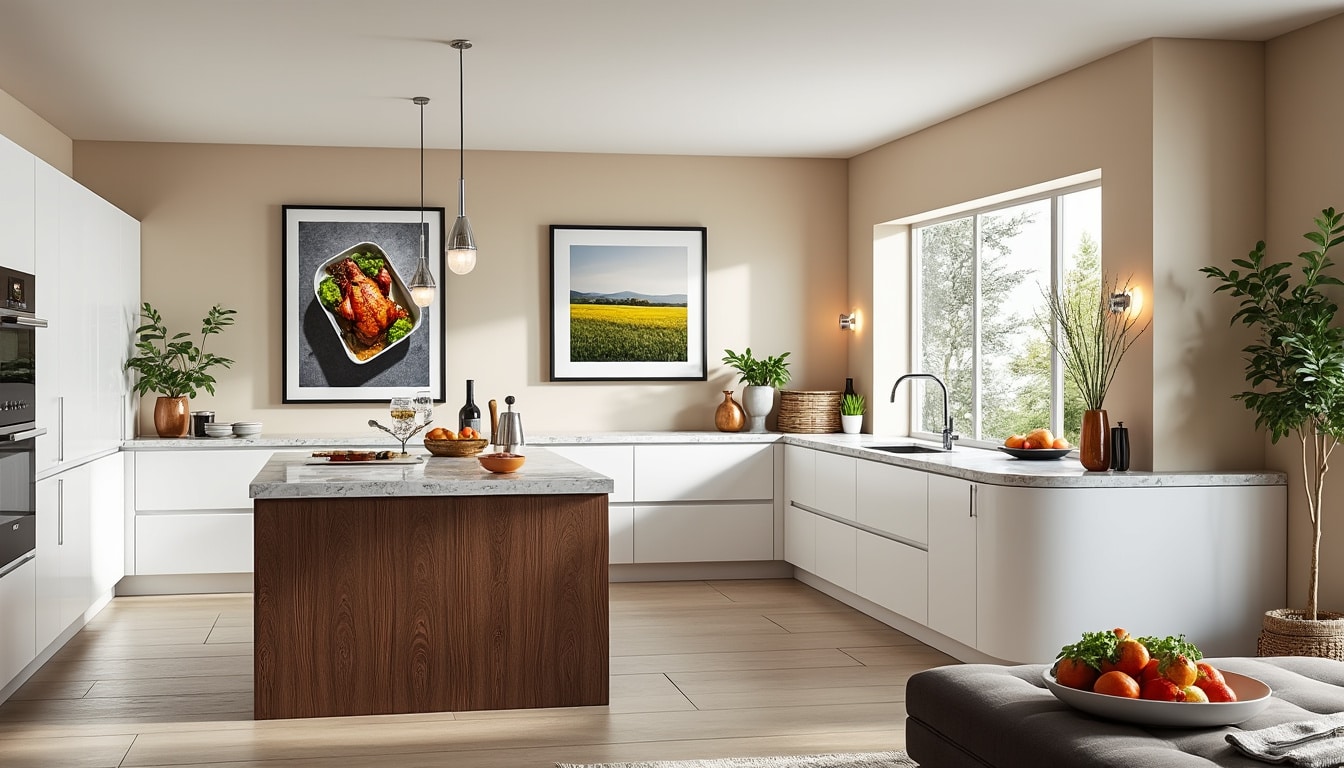 découvrez nos conseils pratiques pour choisir les meilleures images pour sublimer la décoration de votre cuisine. transformez cet espace important de votre maison avec des œuvres visuelles qui refleètent votre style et votre personnalité.