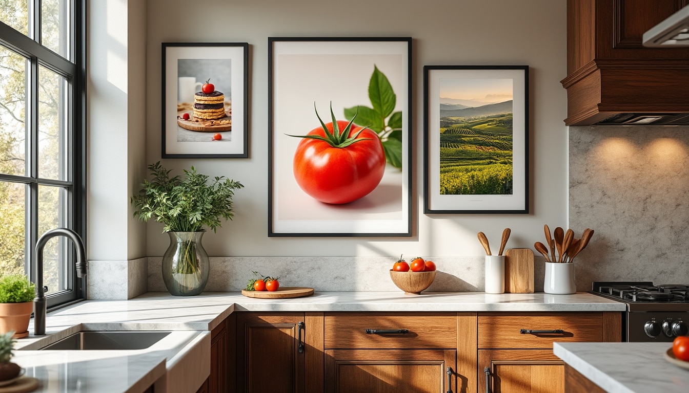 découvrez nos conseils pratiques pour choisir les meilleures images afin de sublimer la décoration de votre cuisine. transformez votre espace culinaire en un lieu inspirant grâce à des œuvres d'art sélectionnées avec soin.