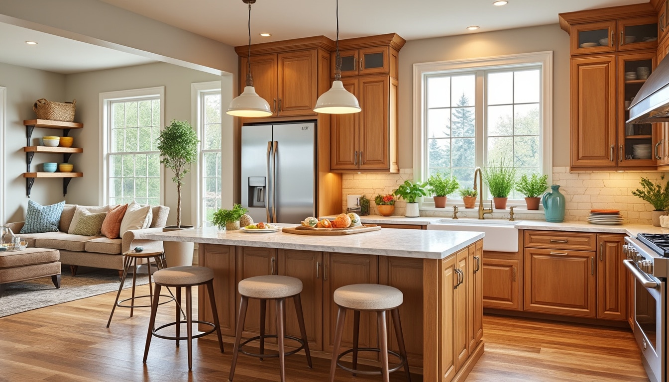 découvrez nos conseils et idées pour aménager une cuisine américaine chaleureuse et accueillante. transformez votre espace avec des astuces de décoration qui allient fonctionnalité et esthétisme, et créez un lieu de vie convivial pour vos repas en famille et entre amis.