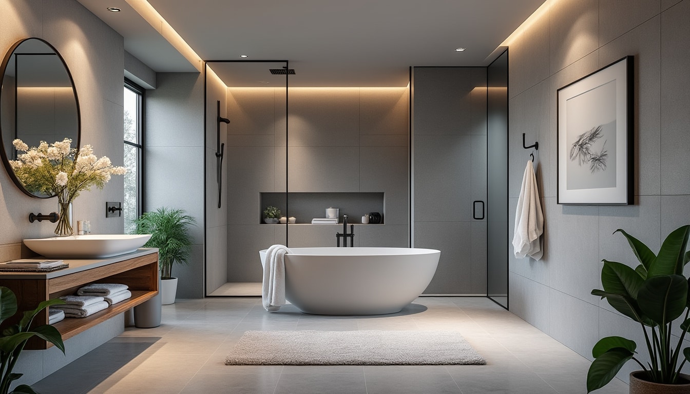 découvrez des conseils et des idées inspirantes pour décorer une salle de bain grise avec élégance. transformez votre espace en un havre de paix moderne grâce à des astuces de design, des choix de matériaux et des couleurs complémentaires qui sublimeront votre salle de bain.