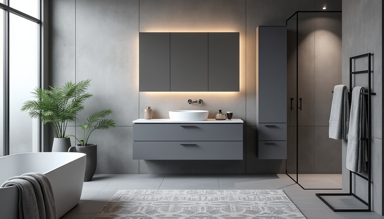 découvrez comment transformer votre salle de bain avec des nuances de gris élégantes. nos conseils pratiques et inspirations créatives vous aideront à créer un espace chic et apaisant, où fonctionnalité et esthétique se rencontrent.
