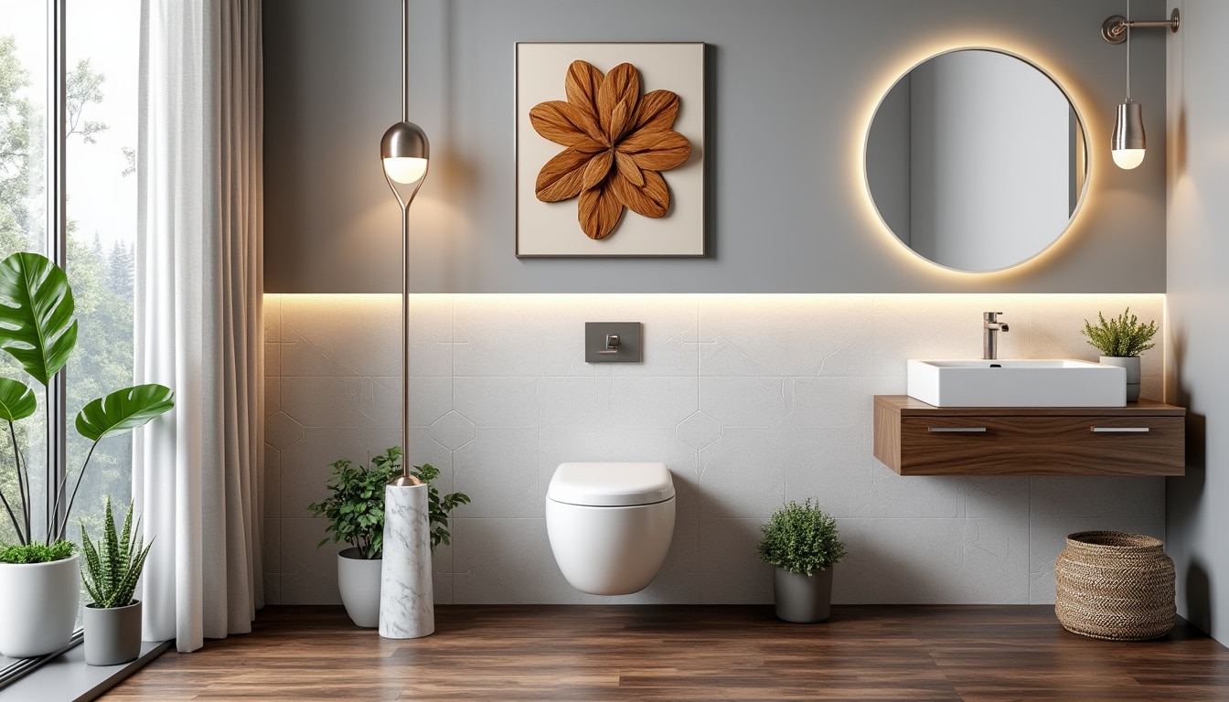 découvrez des idées créatives et originales pour sublimer la décoration de votre wc suspendu. des astuces pratiques, des inspirations tendance et des conseils pour transformer cet espace en un lieu à la fois fonctionnel et esthétiquement agréable.