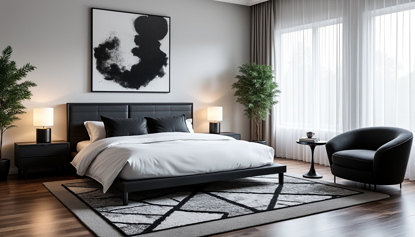 découvrez comment transformer votre chambre en un havre de paix avec la magie du noir et blanc. optez pour des designs élégants qui allient sérénité et sophistication, pour un espace apaisant où il fait bon se ressourcer.