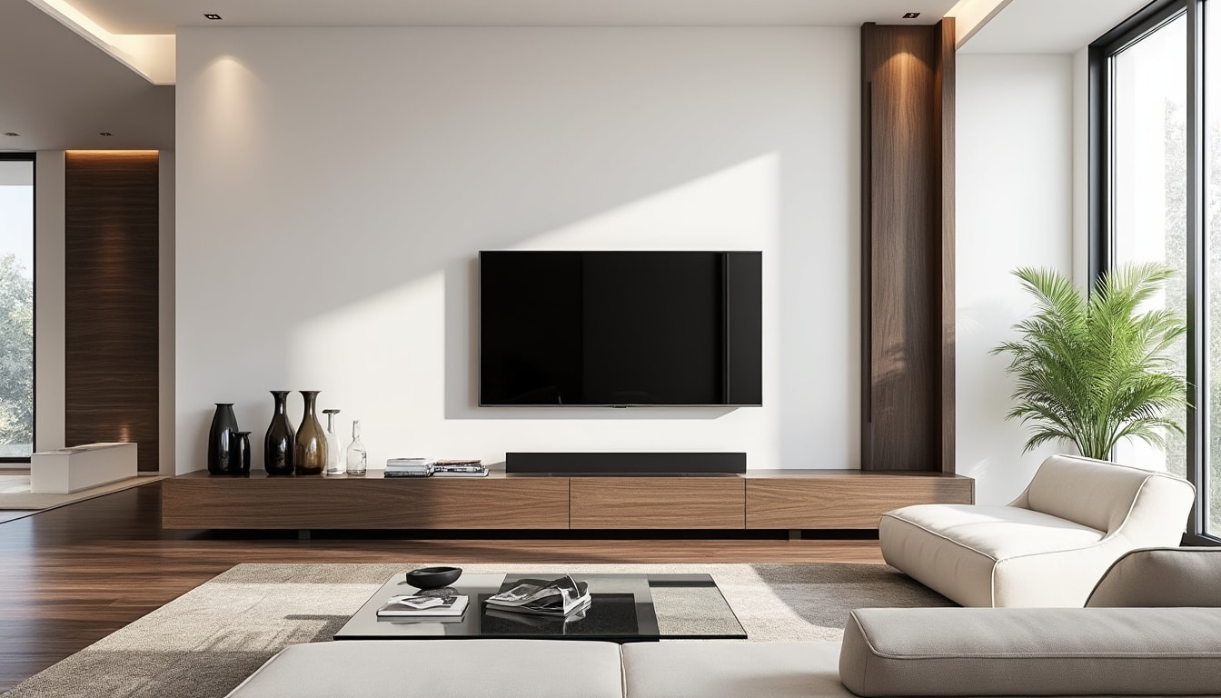 découvrez nos conseils pour choisir le meuble tv parfait pour harmoniser votre salon design. alliez esthétisme et fonctionnalité tout en reflétant votre style personnel avec des matériaux modernes et des designs innovants.